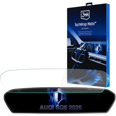Folia ochronna 3MK TechWrap Matte Center Display do Audi SQ5 2025-