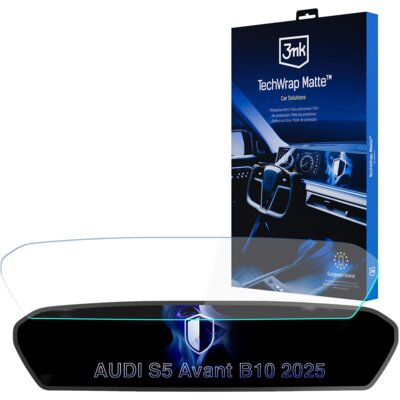Folia ochronna 3MK TechWrap Matte Center Display do Audi S5 Avant B10 2025-