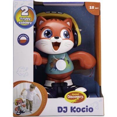Zabawka interaktywna DUMEL Językowa dla najmłodszych DJ Kocio DD10004