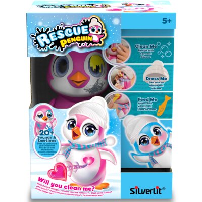 Robot SILVERLIT Pingwin SI 88651 Różowy