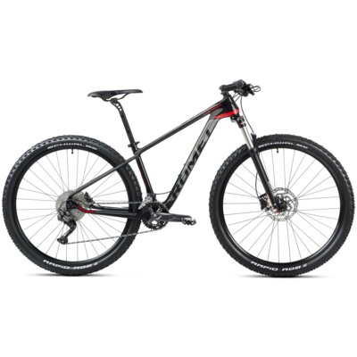 Rower górski MTB ROMET Mustang Evo 1 U17 29 cali Czarno-czerwony