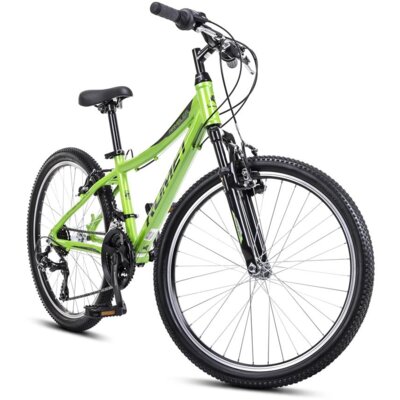 Rower młodzieżowy ROMET Rambler Jr 24130731-A 24 cale dla chłopca Zielono-grafitowy