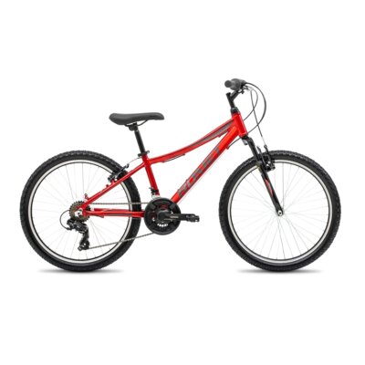 Rower młodzieżowy ROMET Rambler Jr 24130732-B 24 cale dla chłopca Czerwono-grafitowy