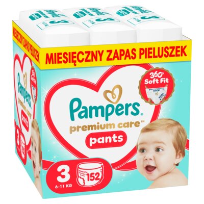 Pieluchomajtki PAMPERS Pants Premium Care 3 (152 szt.)