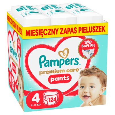 Pieluchomajtki PAMPERS Pants Premium Care 4 (124 szt.)
