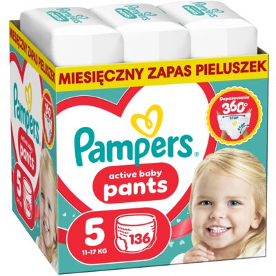 Pieluchomajtki PAMPERS Pants 5 (136 szt.)