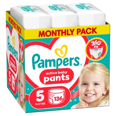 Pieluchomajtki PAMPERS Pants 5 (136 szt.)