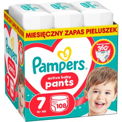 Pieluchomajtki PAMPERS Pants 7 (108 szt.)