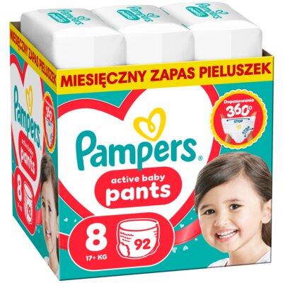 Pieluchomajtki PAMPERS Pants 8 (92 szt.)