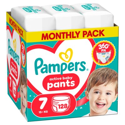 Pieluchomajtki PAMPERS Pants 7 (128 szt.)