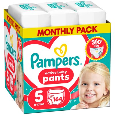 Pieluchomajtki PAMPERS Pants 5 (164 szt.)