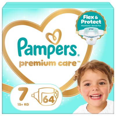Pieluchy PAMPERS Premium Care 7 (64 szt.)