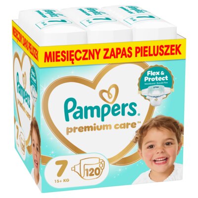 Pieluchy PAMPERS Premium Care 7 (120 szt.)