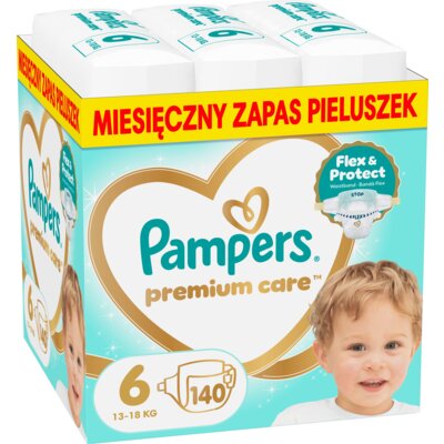 Pieluchy PAMPERS Premium Care 6 (140 sztuk)