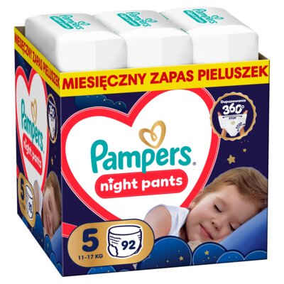 Pieluchomajtki PAMPERS Pants Night 5 (92 szt.)