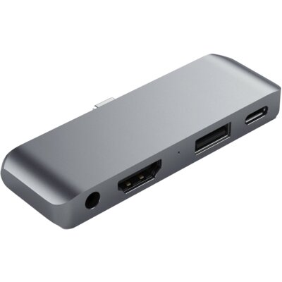 Hub SATECHI ST-TCMPHM USB Typu C, Pasywny Szary