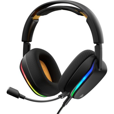Słuchawki GLORIOUS GHS Eternal RGB GLO-A-2PC-BLK Nauszne