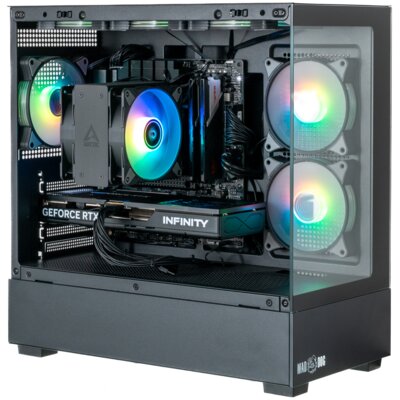 Komputer MAD DOG MD-A06WR32WH R5-7500F 32GB RAM 1TB SSD GeForce RTX5060Ti DLSS 4 Wi-Fi Windows 11 Home