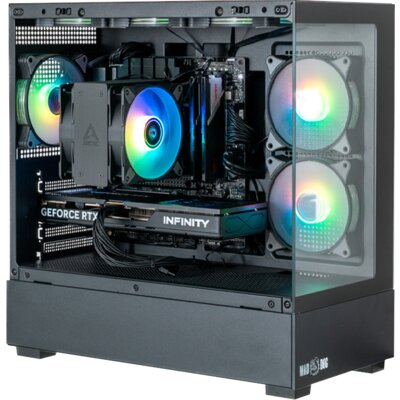 Komputer MAD DOG MD-A06WR32WP R5-7500F 32GB RAM 1TB SSD GeForce RTX5060Ti DLSS 4.5 Wi-Fi Windows 11 Professional