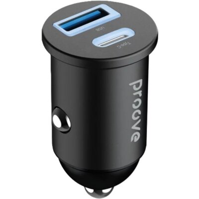 Ładowarka samochodowa PROOVE Tiny Power 30W Czarny