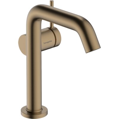 Bateria umywalkowa HANSGROHE Tecturis S 150 Fine CoolStart Ecosmart+ 73340140 Brąz szczotkowany
