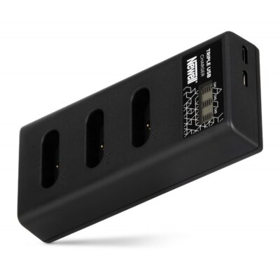 Ładowarka trójkanałowa NEWELL CD-USB-C do akumulatorów Sony NP-BX1