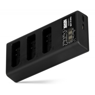Ładowarka trójkanałowa NEWELL CD-USB-C do akumulatorów Nikon EN-EL14