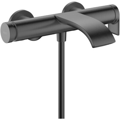 Bateria wannowa natynkowa HANSGROHE Vivenis 75420340 Czarny chrom szczotkowany