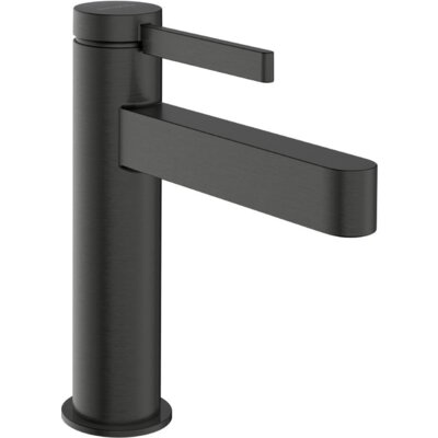 Bateria umywalkowa HANSGROHE Finoris 110 76025340 Czarny chrom szczotkowany
