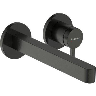 Bateria umywalkowa podtynkowa HANSGROHE Finoris 76050340 Czarny chrom szczotkowany