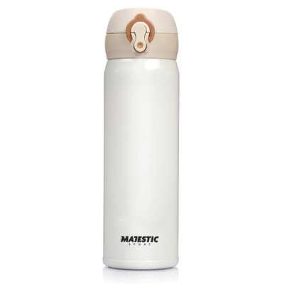 Kubek termiczny MAJESTIC SPORT Mash Biały 450 ml