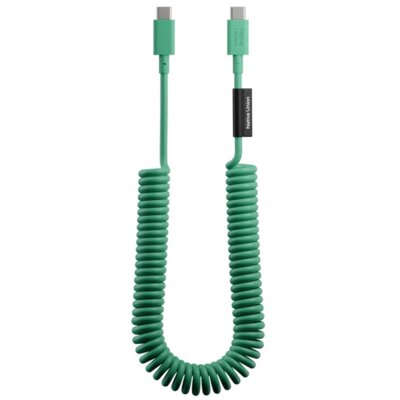 Kabel USB-C - USB-C NATIVE UNION Pop Cable 60W 2.4 m Zielony
