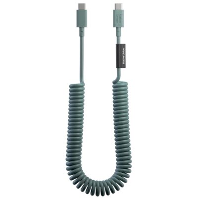 Kabel USB-C - USB-C NATIVE UNION Pop Cable 60W 2.4 m Ciemnozielony