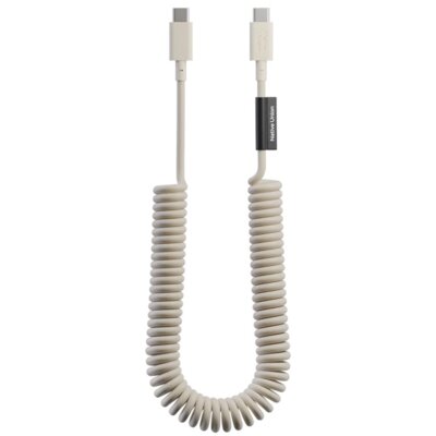 Kabel USB-C - USB-C NATIVE UNION Pop Cable 60W 2.4 m Piaskowy