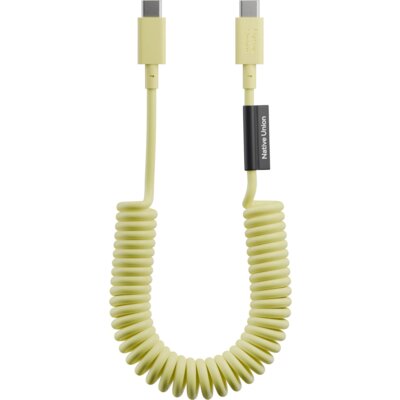 Kabel USB-C - USB-C NATIVE UNION Pop Cable 60W 1.2 m Żółty