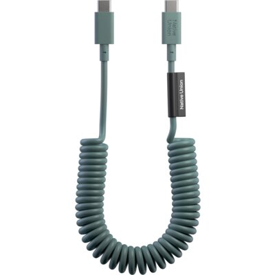 Kabel USB-C - USB-C NATIVE UNION Pop Cable 60W 1.2 m Ciemnozielony
