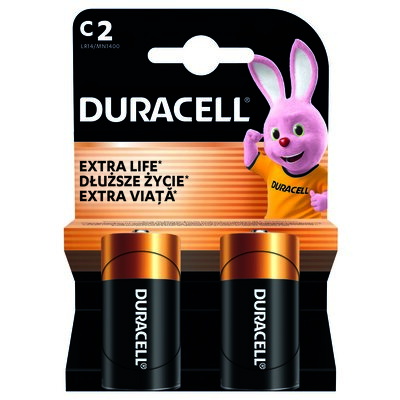 Baterie C LR14 DURACELL Basic (2 szt.)