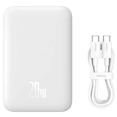 Powerbank BASEUS Airpow 6000 mAh 20W Biały