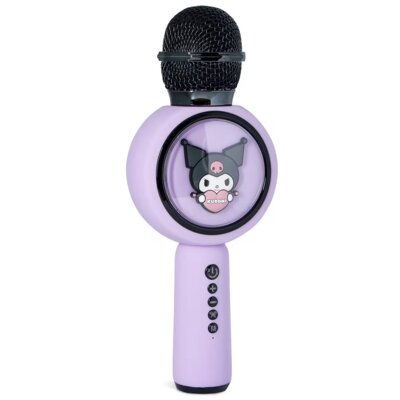 Głośnik mobilny OTL Królik Kuromi z mikrofonem Fioletowo-czarny