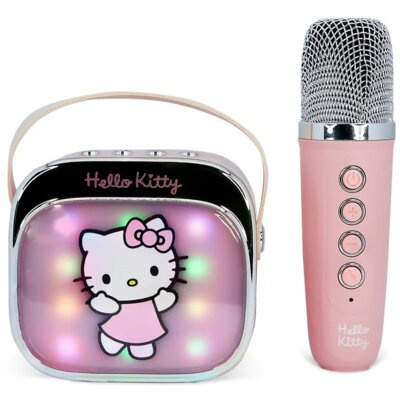 Głośnik mobilny OTL Hello Kitty Popsing Różowo-srebrny