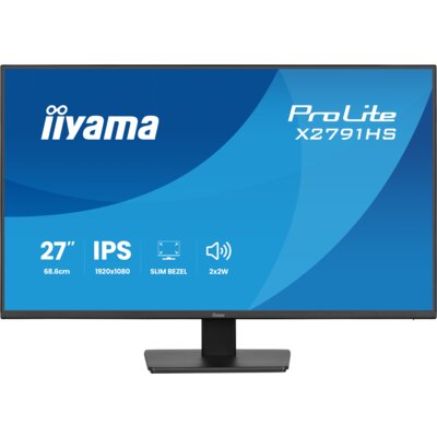 Monitor IIYAMA ProLite X2791HS-B1 27" 1920x1080px IPS 120Hz 1 ms [MPRT]