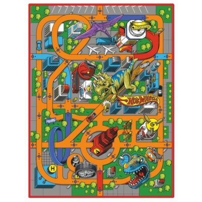 Mata do zabawy HOT WHEELS tor wyścigowy z samochodzikiem 7812