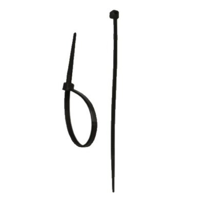 Opaski zaciskowe DEDRA 11C48302 4.8 x 300 mm Czarny (100 szt.)