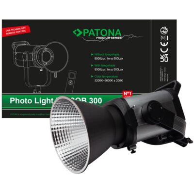 Lampa LED PATONA Premium COB-300 APRC, 3200-5600K, mocowanie Bowens