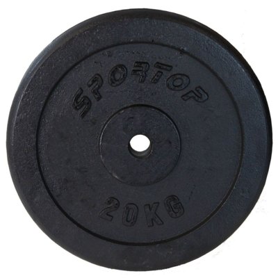 Zdjęcia - Pozostały sprzęt do ćwiczeń Obciążenie SPORTOP Fi26.5 (20 kg)
