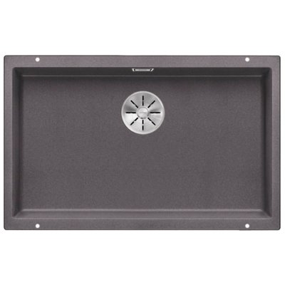 Zlewozmywak jednokomorowy BLANCO Subline 700-U 523443 Szarość skały 46 x 73