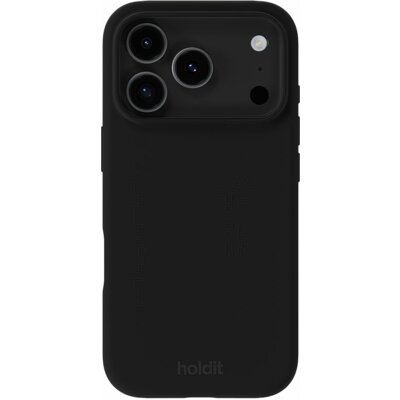 Etui HOLDIT Silicone Case MagSafe do Apple iPhone 17 Pro Czarny