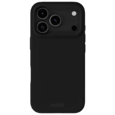 Etui HOLDIT Silicone Case Magsafe do Apple iPhone 17 Pro Max Czarny
