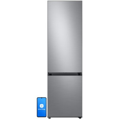 Lodówka SAMSUNG BESPOKE RB38C7B6AS9 EF No frost AI Energy Mode 203cm Szczotkowana stal nierdzewna