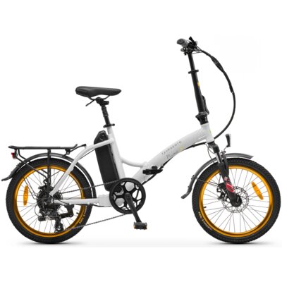 Rower elektryczny ARGENTO Piuma-S 220005 U16 20 cali Biały